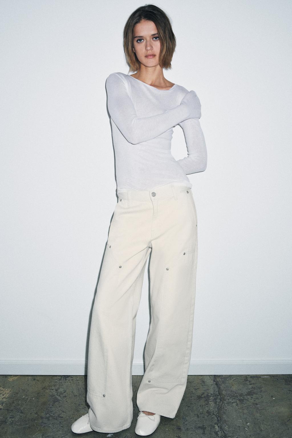 ZW COLLECTION MID-RISE BELT LOOP JEANS - image 3