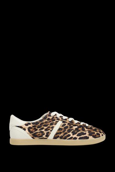 Zara ANIMAL PRINT SNEAKERS - Leopard - Image 0