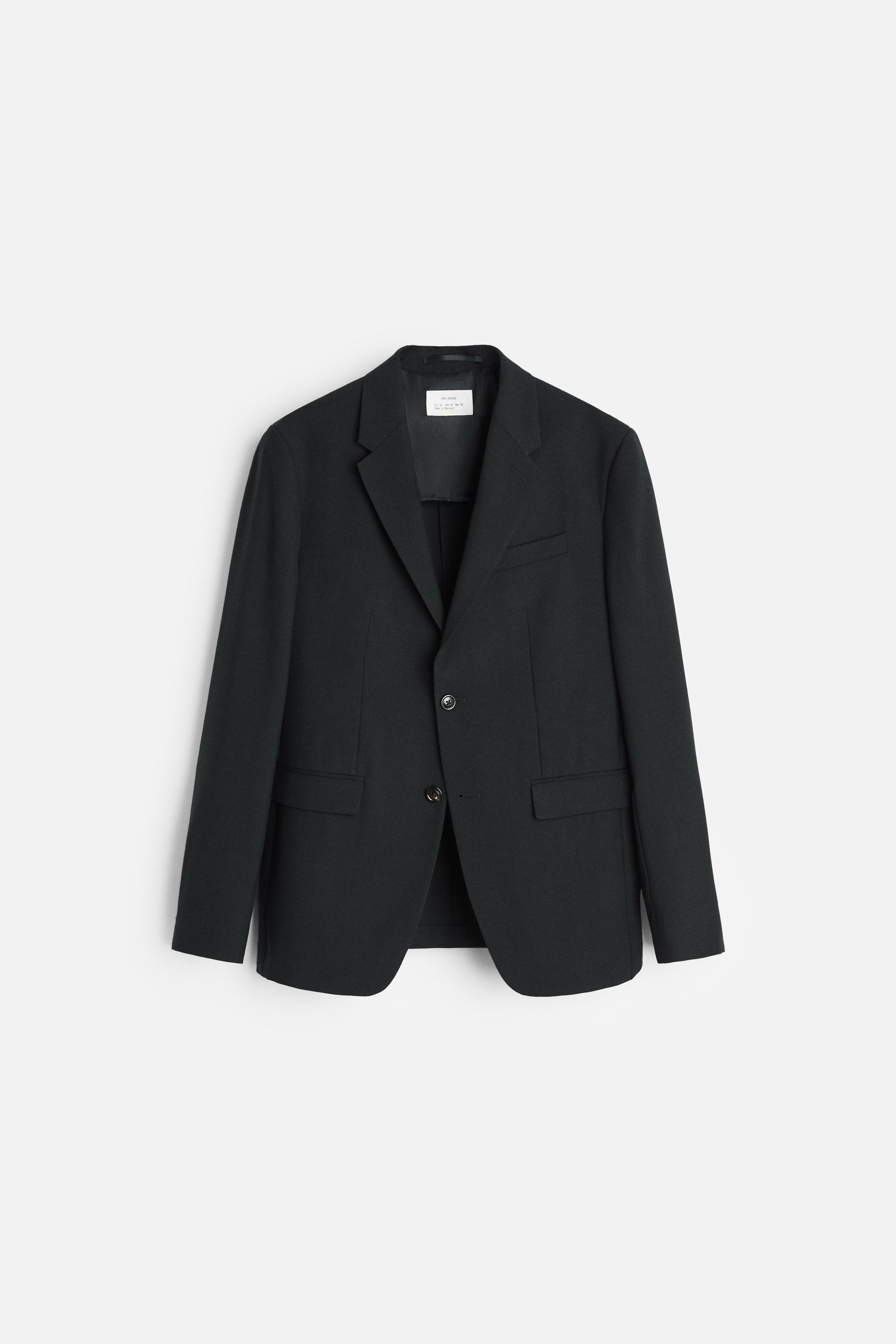 Zara Origins Double Breasted Suit Jacket size orders US 42R / EU 52R