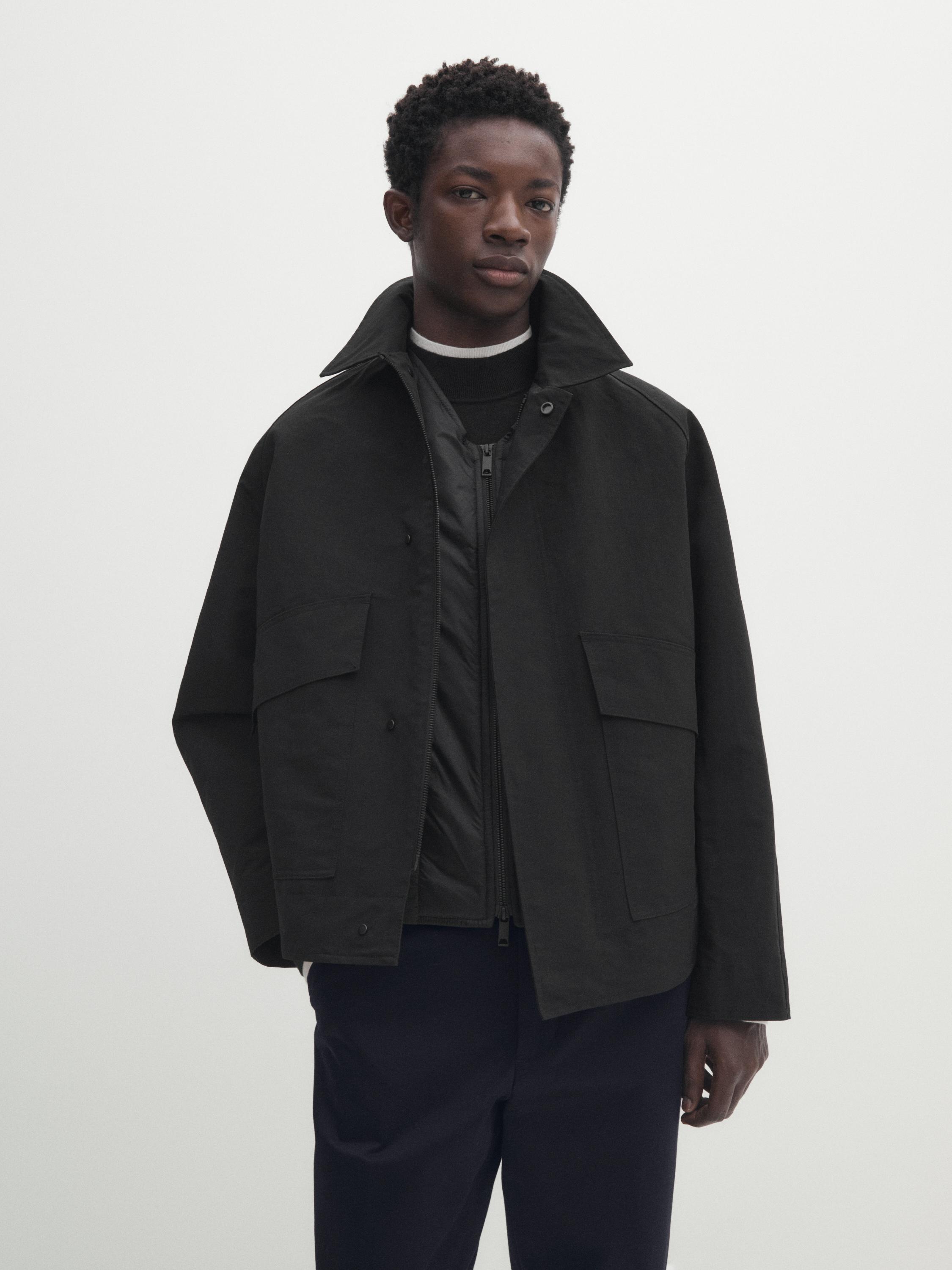 2-in-1 jacket with pockets - Studio - Toffee | ZARA United States