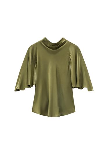 SATIN BLOUSE