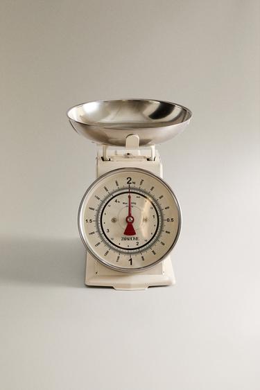 Zara RETRO-STYLE SCALE - Cream