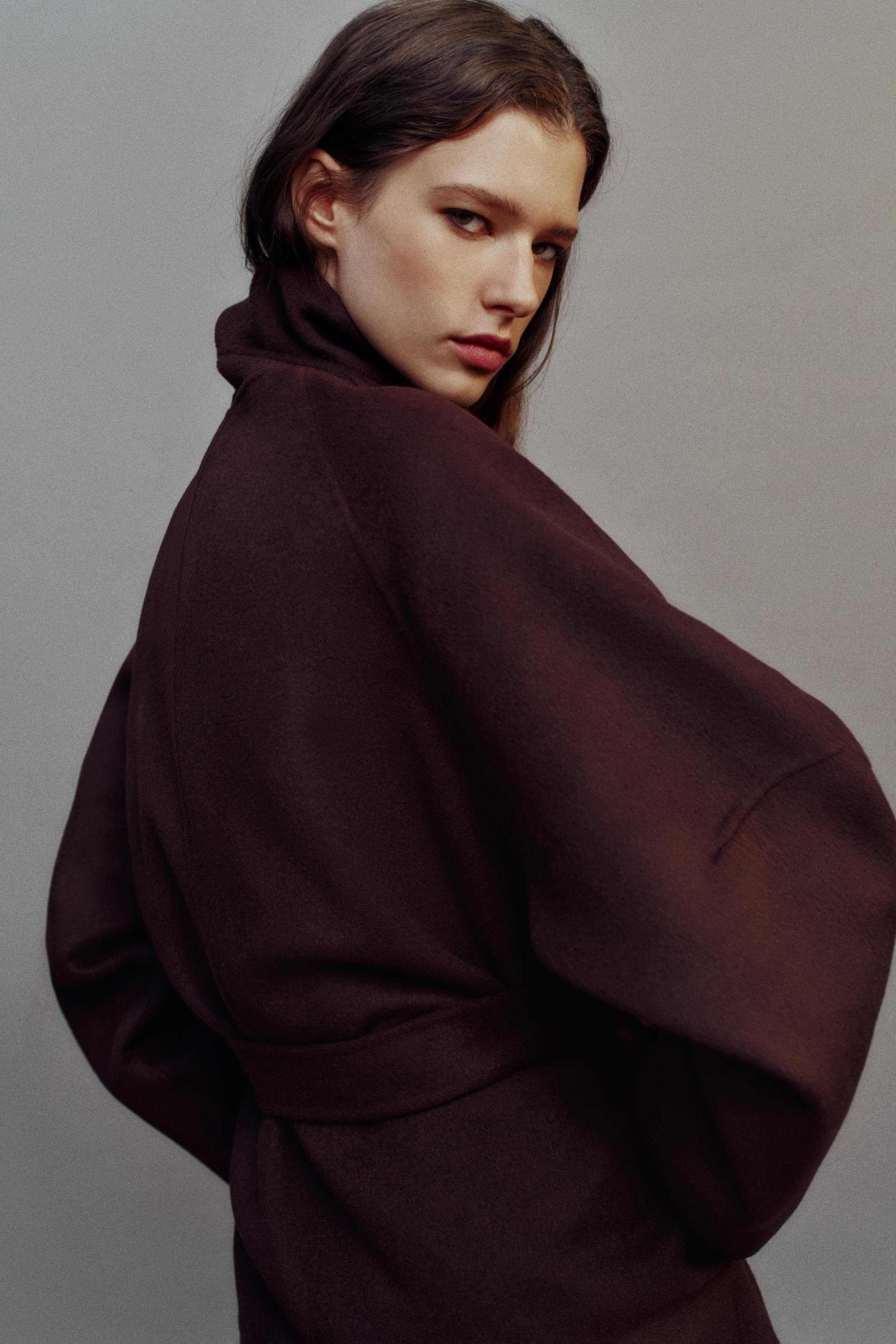 MANTEAU LONG CEINTURE