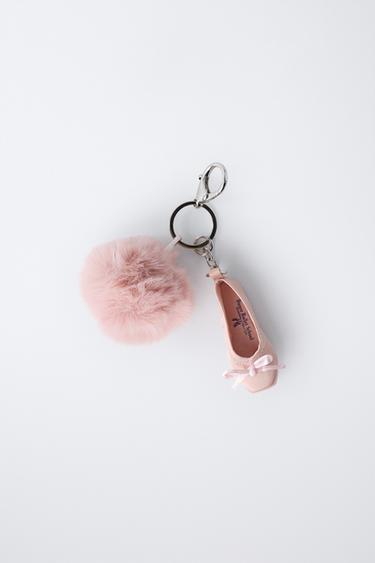 PORTE-CLÉS BASKET BALLET - Rose pâle de Zara - Image 3