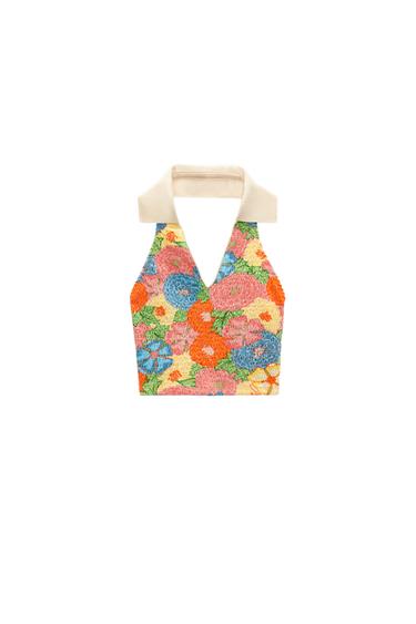 TOP HALTER ESTAMPADO