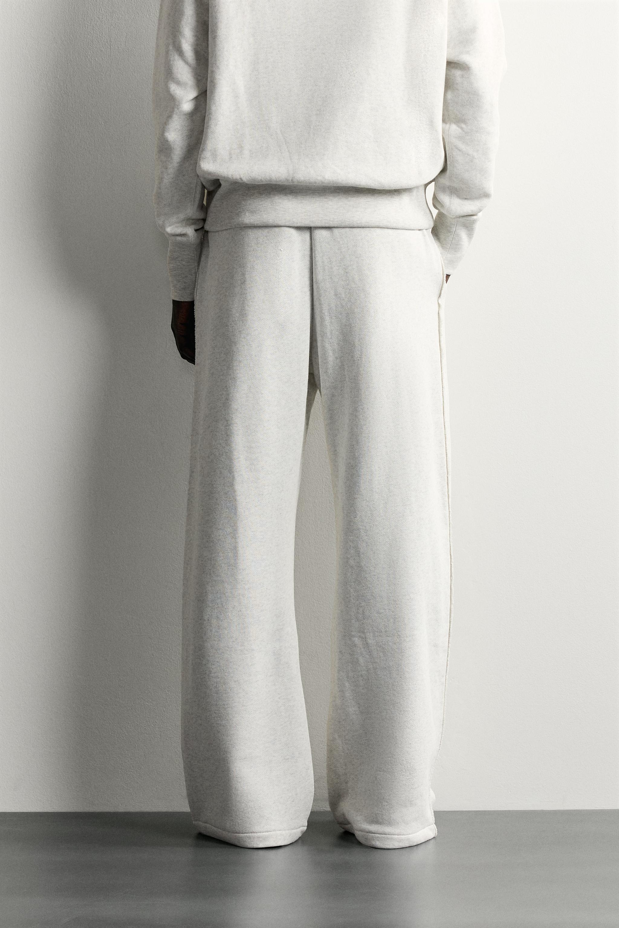 Zara RELAXED JOGGING FIT PANTOLON görsel 3