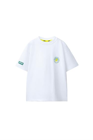 T-SHIRT ESTAMPADA RAQUETE PENN © - Branco da Zara