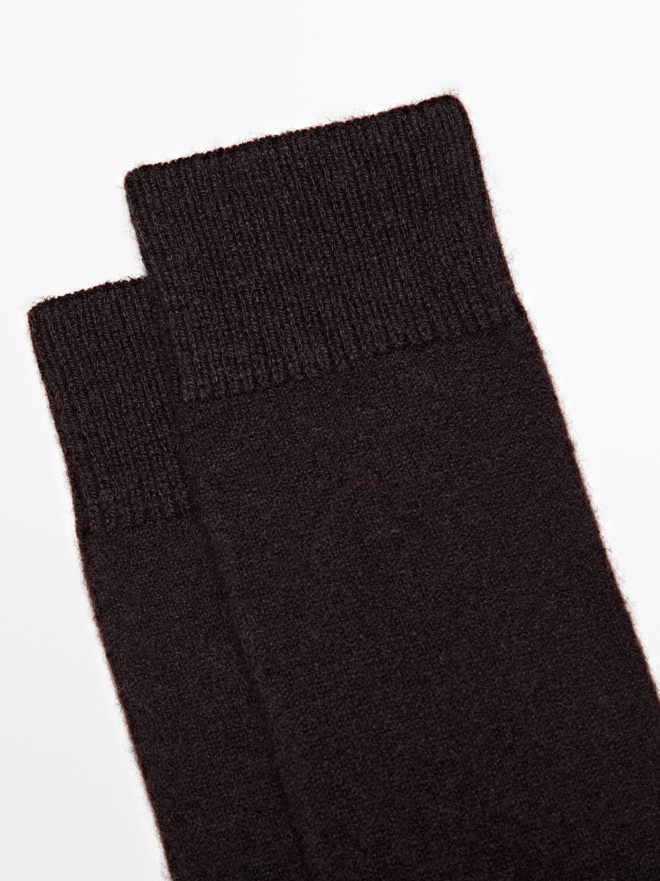 Cashmere blend knit socks