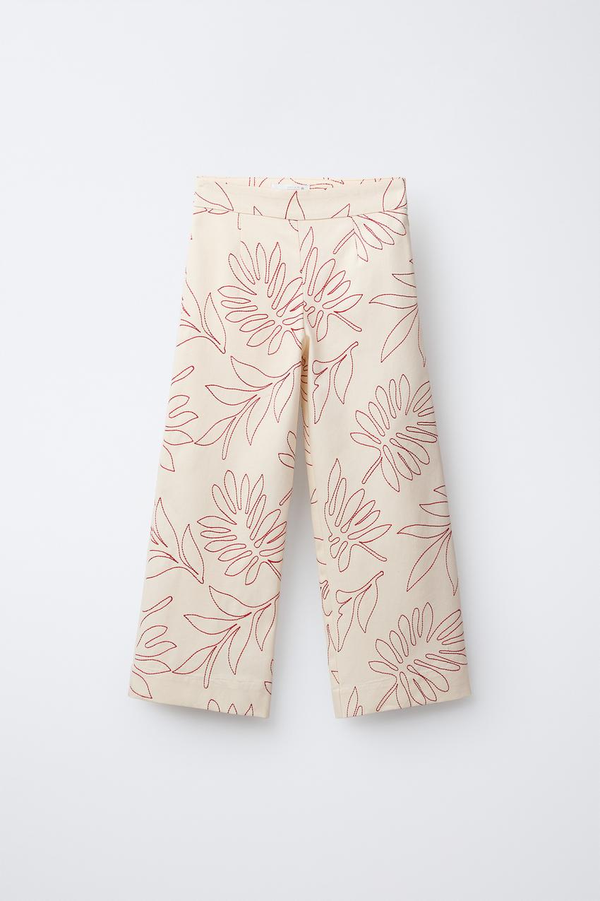 Pantalon fluide, Zara, filles 11/12 ans, 152 cm - Vêtements