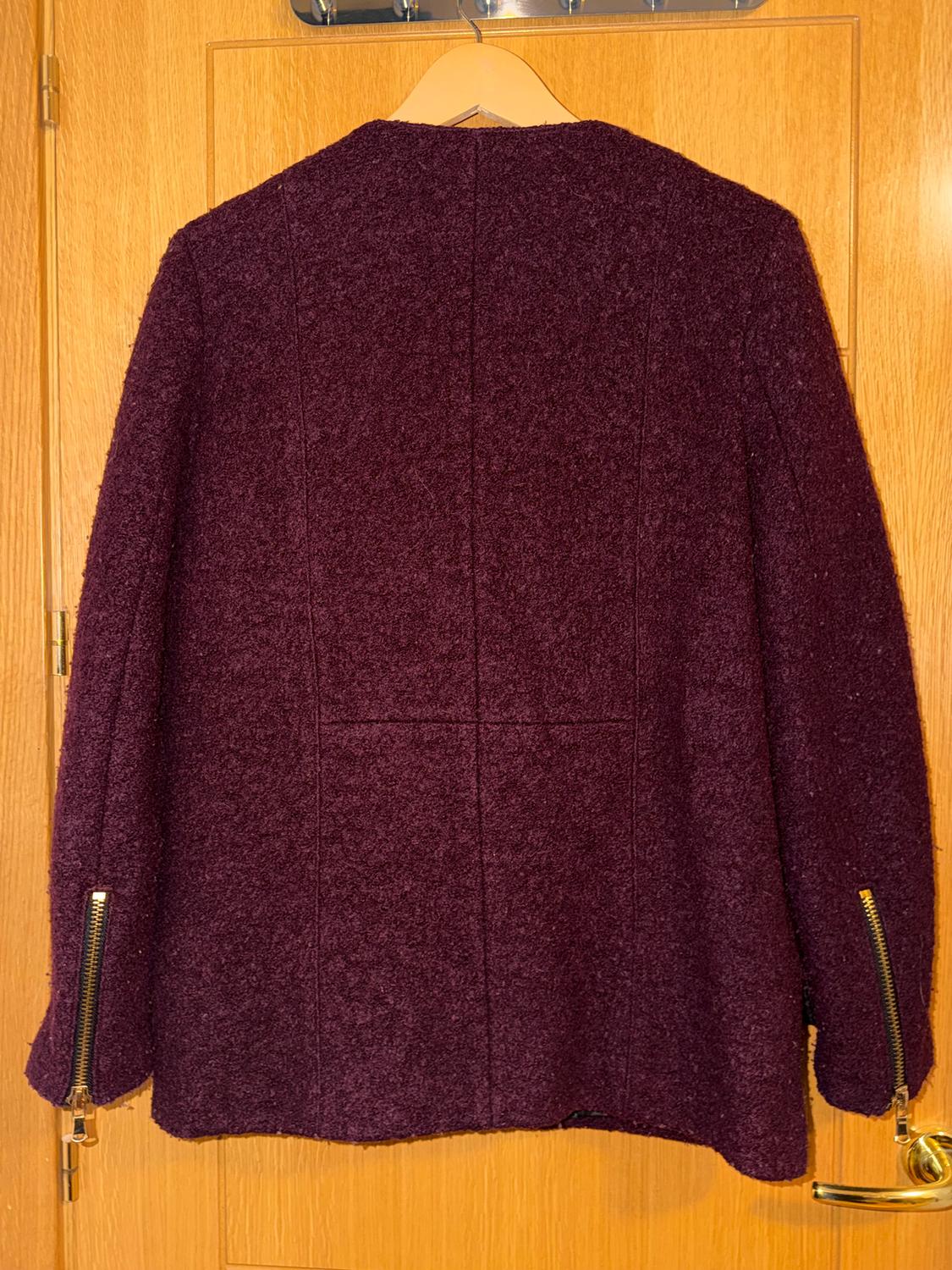 CHAQUETÓN EFECTO LANA - Image 2