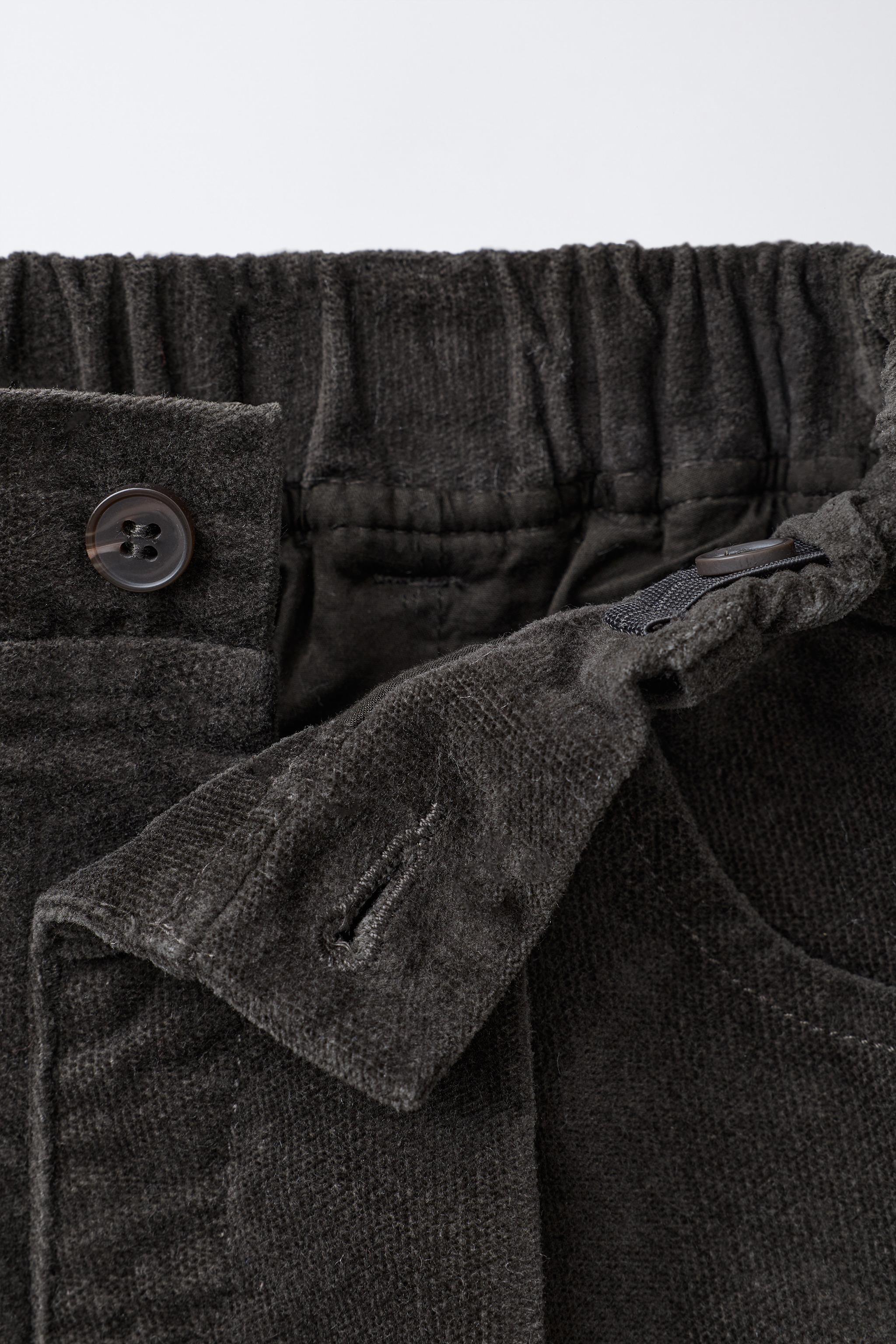 PANTALON BAGGY DOUX AU TOUCHER