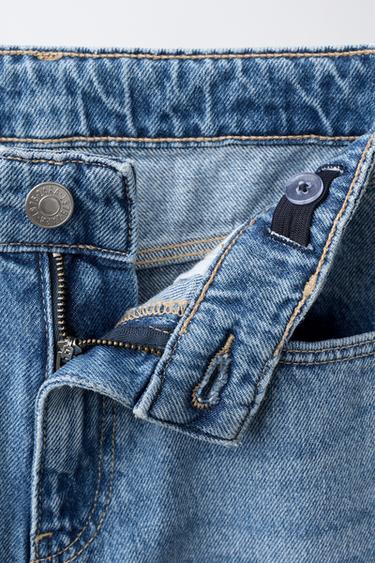 WIDE-LEG JEANS - Blue by Zara