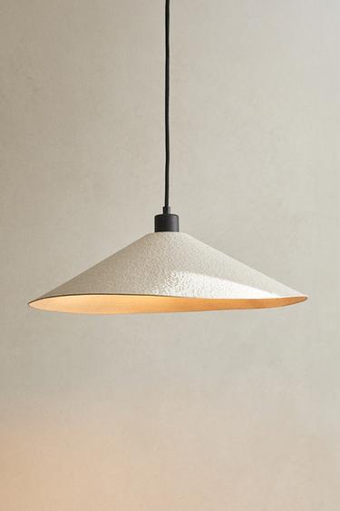LAMPADA SOFFITTO CARTA MEDIA - Bianco di Zara
