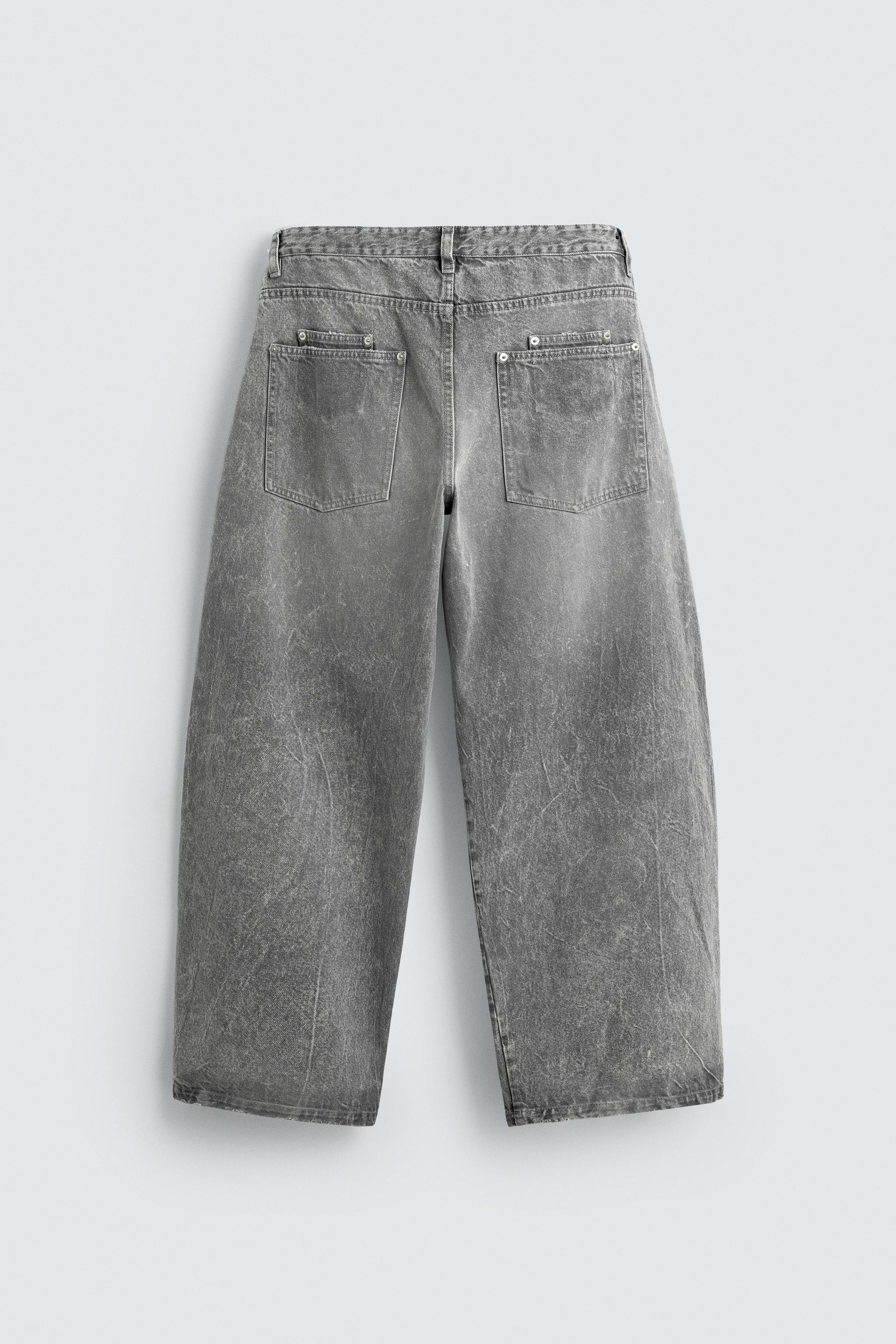 Jeans Pantalon Plata Zara Pantalon De Lentejuelas Plateado