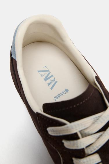 CONTRAST BAREFOOT TRAINERS - Brown by Zara - Image 8