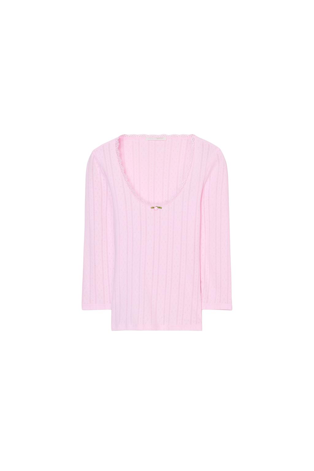 POINTELLE T-SHIRT - image 3