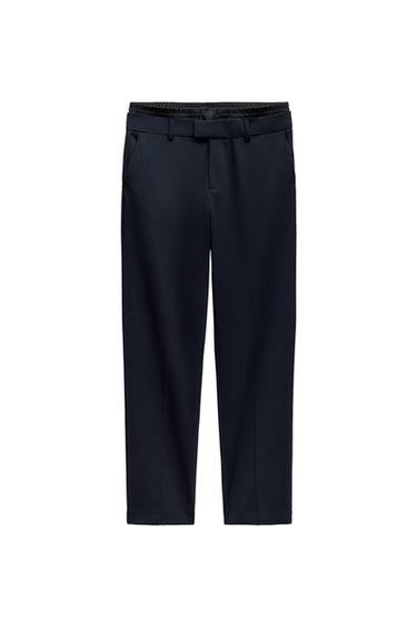 CONTRAST BOXER TROUSERS