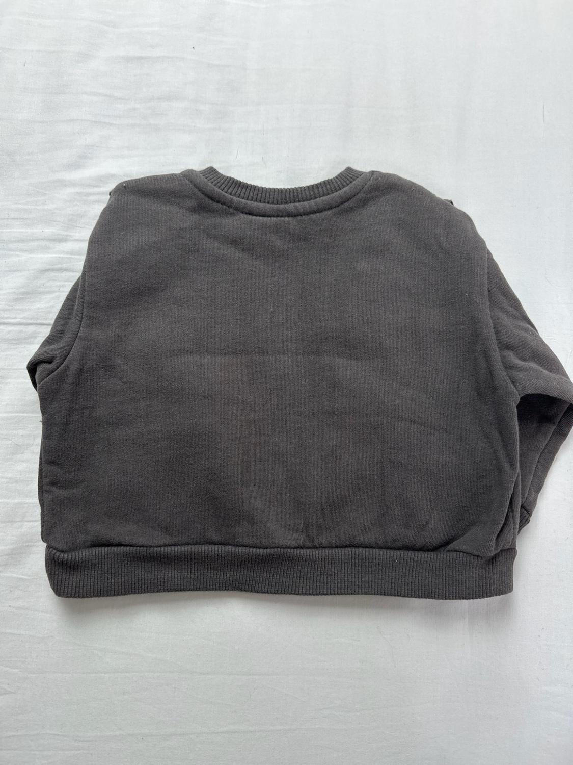 LACE TRIM SWEATSHIRT - Image 3