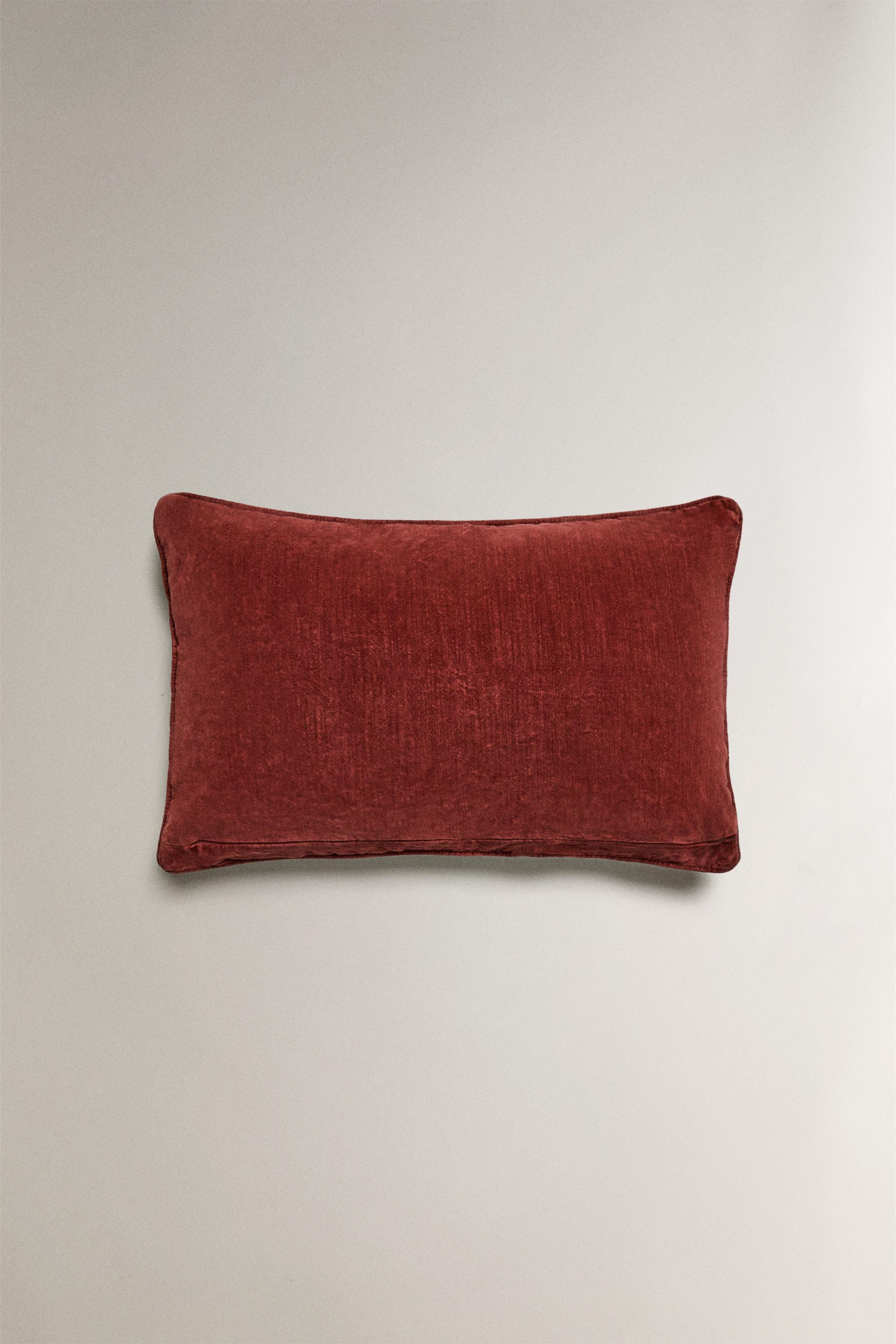 HOUSSE DE COUSSIN EN VELOURS