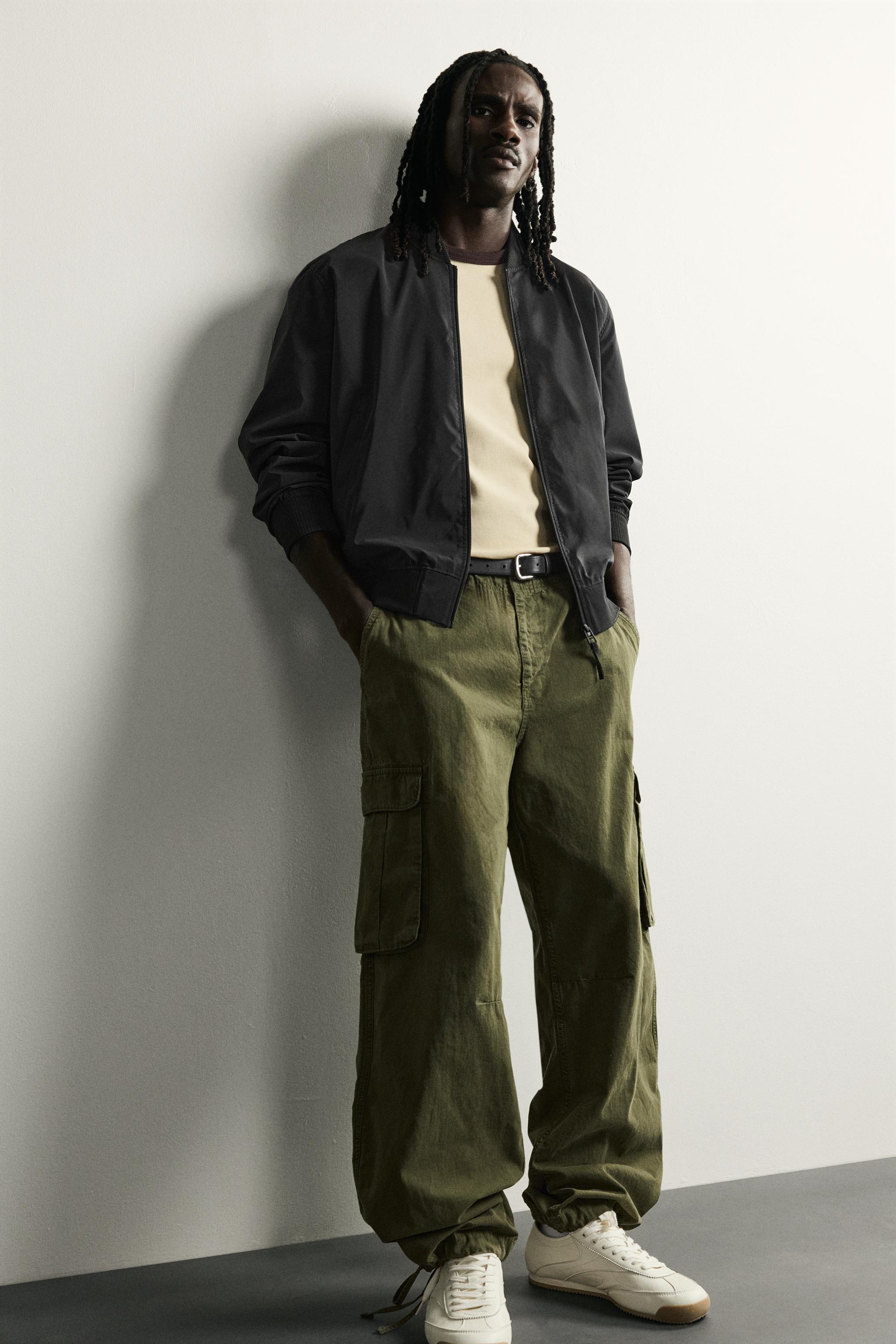 Zara Teknik Bomber Ceket görsel 5
