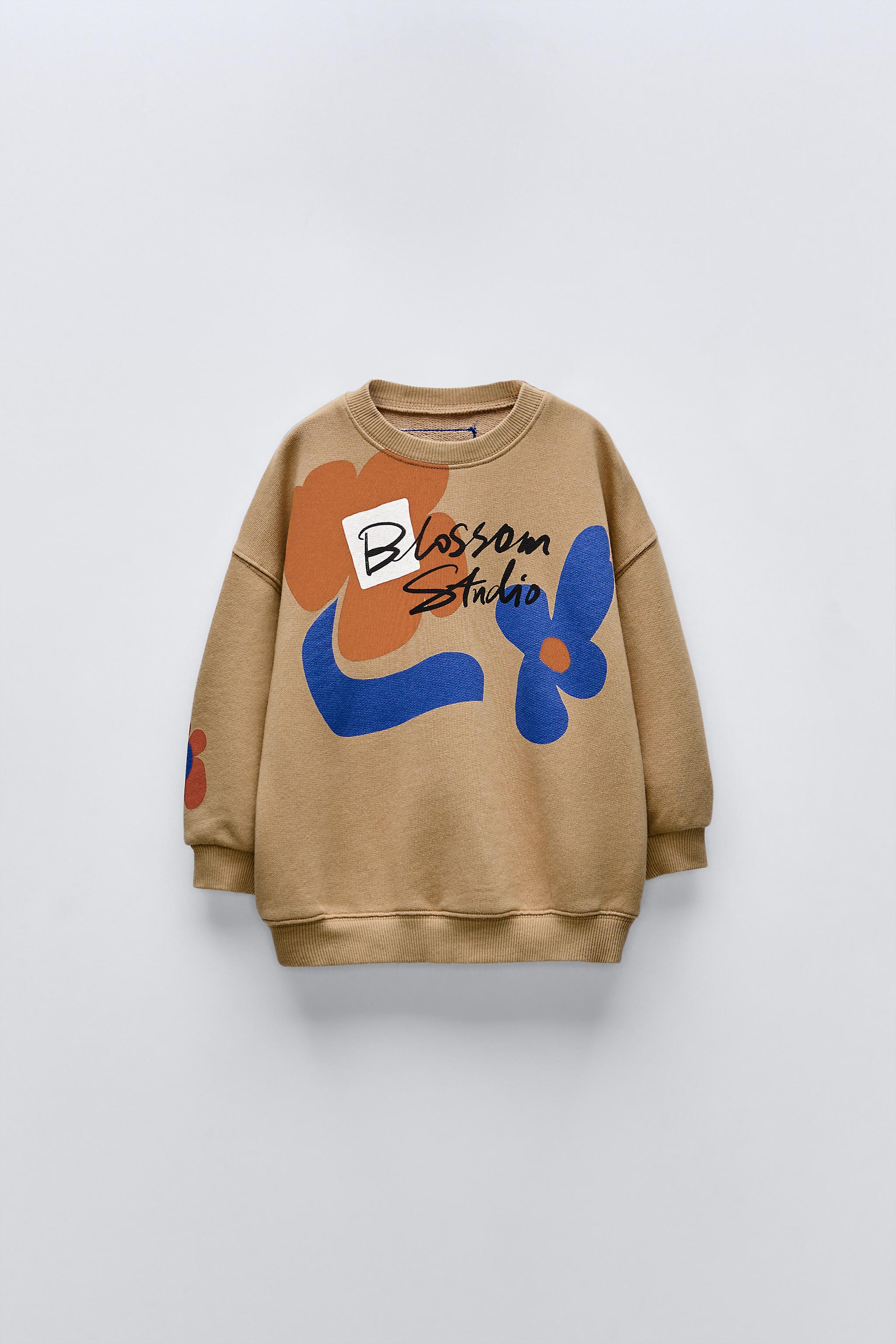 ZARA kids monday store again sweatshirt