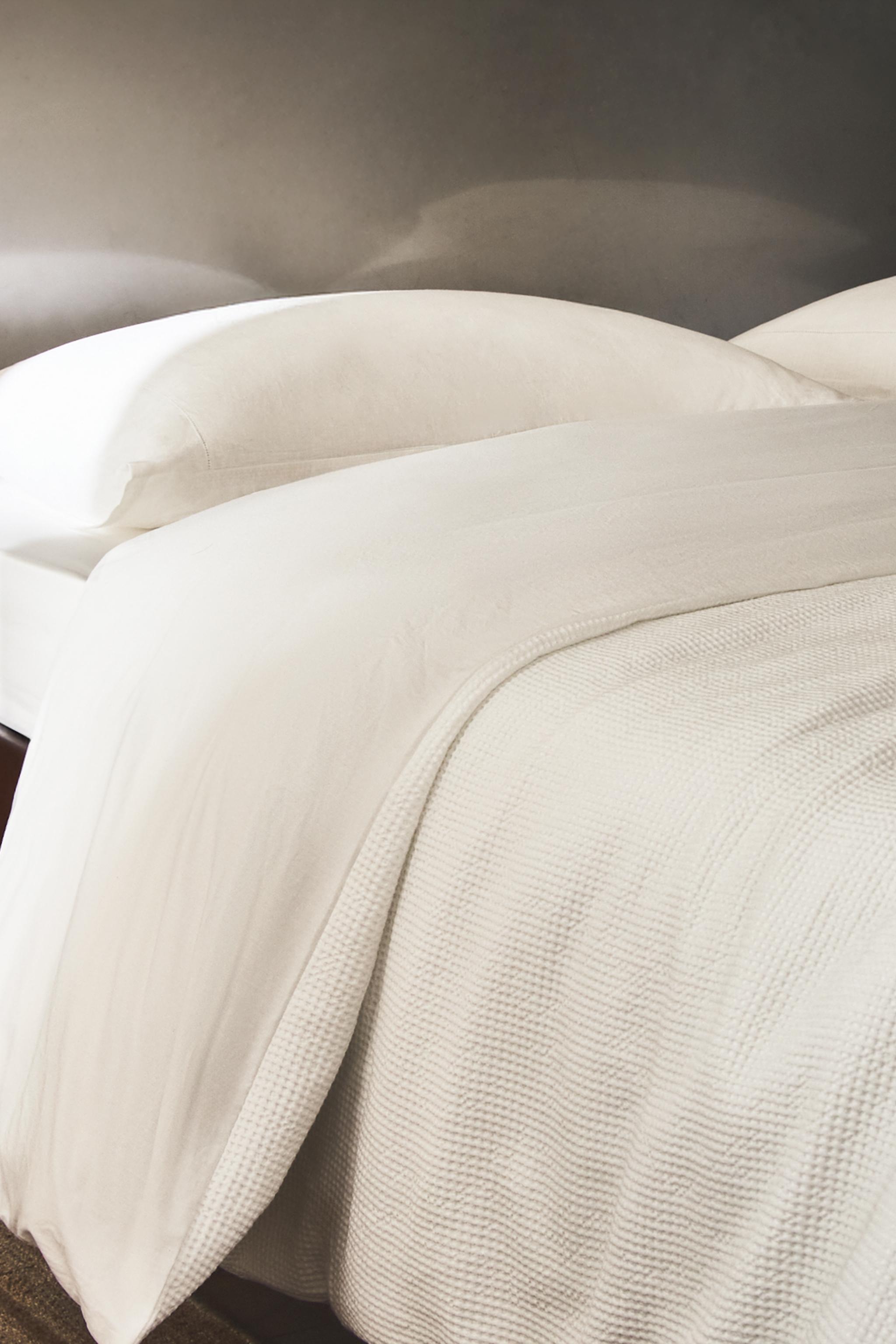 HOUSSE DE COUETTE COTON MINI WAFFLE