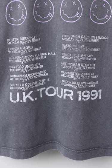 NIRVANA ® PRINT T-SHIRT - Grey by Zara - Image 3