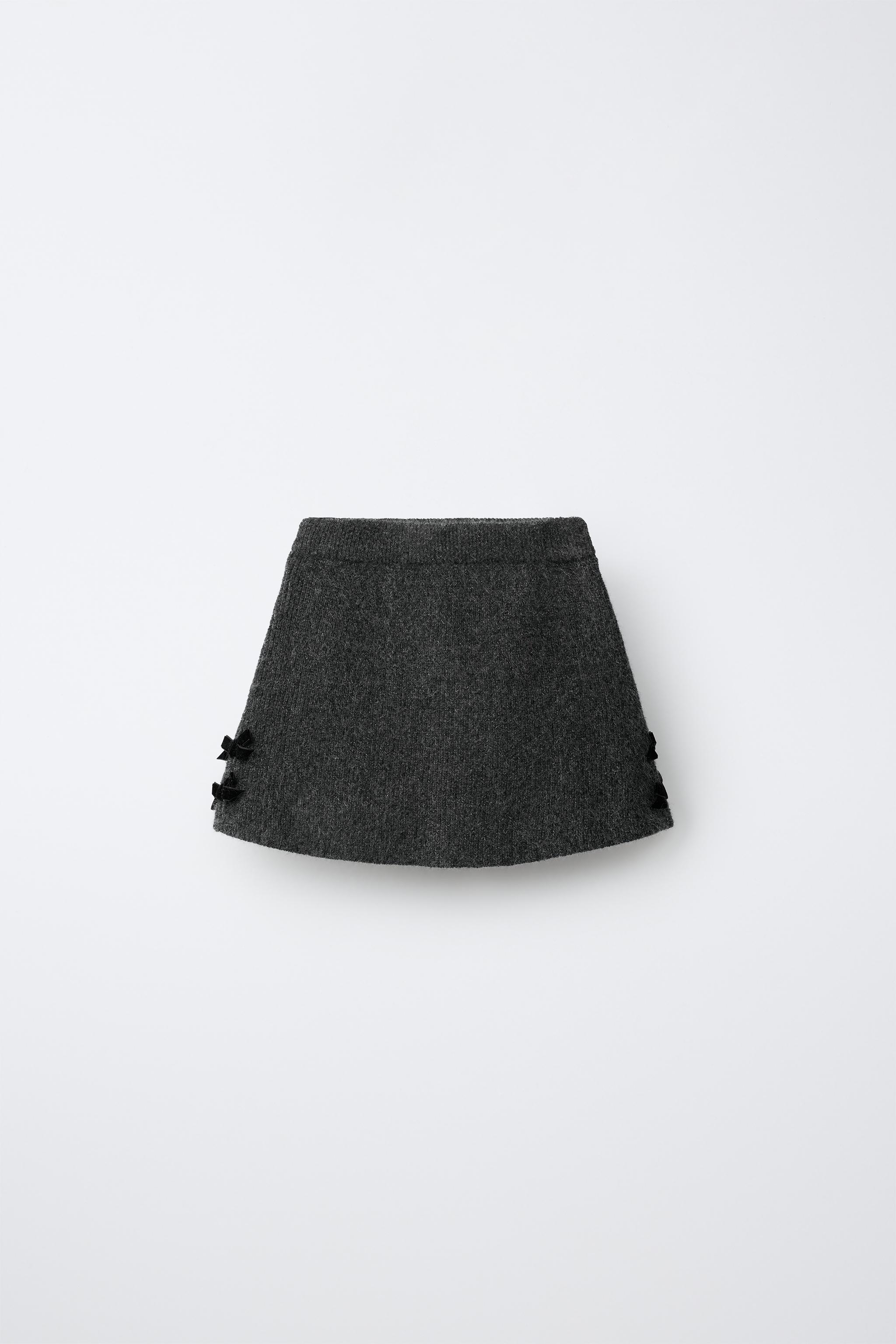 FALDA PUNTO LAZOS VELVET