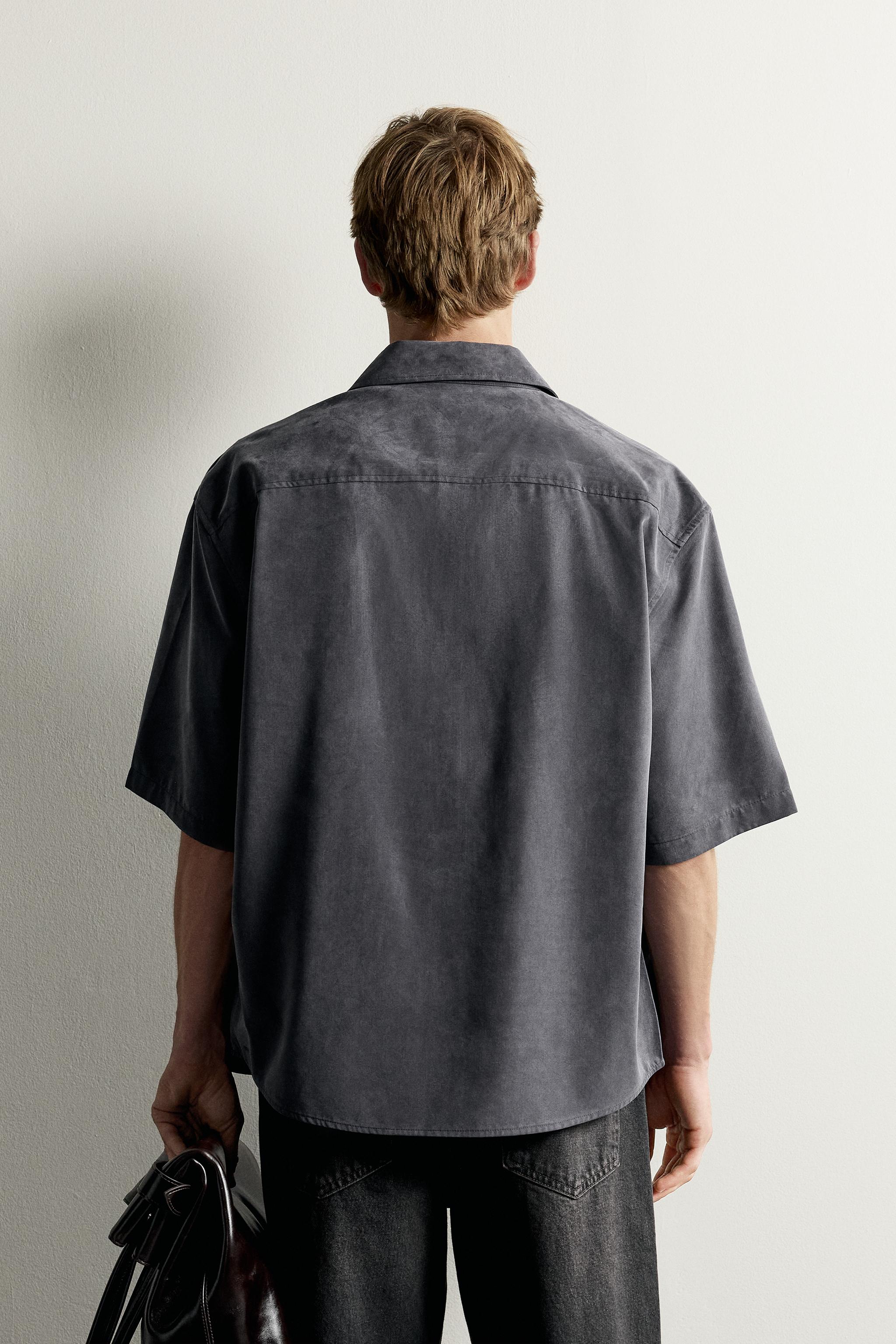 CHEMISE FLUIDE COUPE DÉCONTRACTÉE