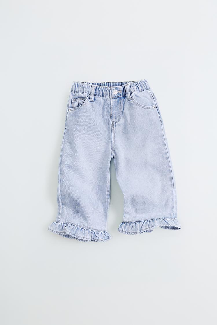JEANS CULOTTE VOLANTES