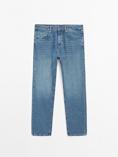 Jeans relaxed fit - Índigo de Zara