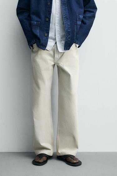 BAGGY FIT JEANS - Sky blue by Zara