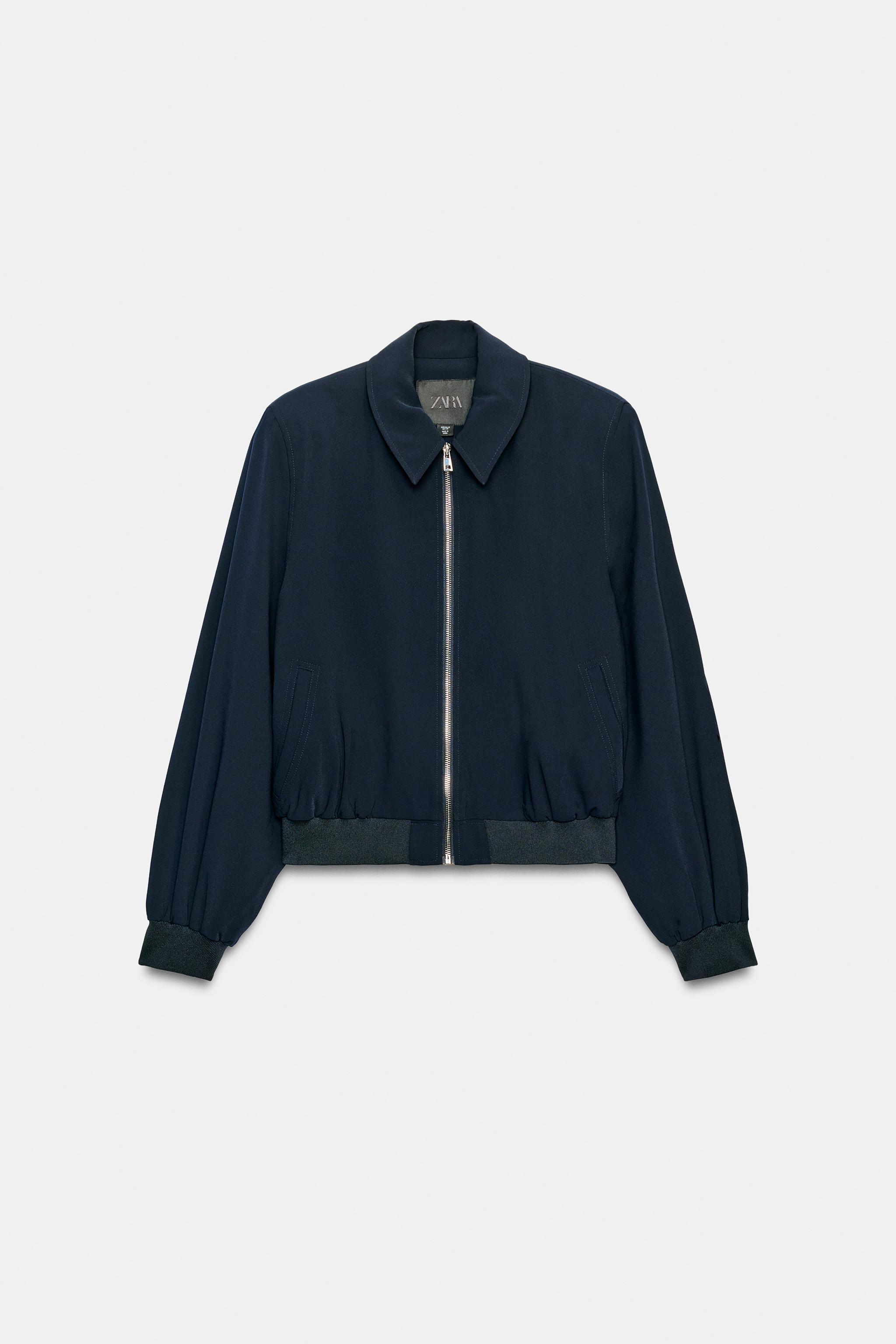 BLOUSON BOMBER À ÉPAULETTES ZW COLLECTION