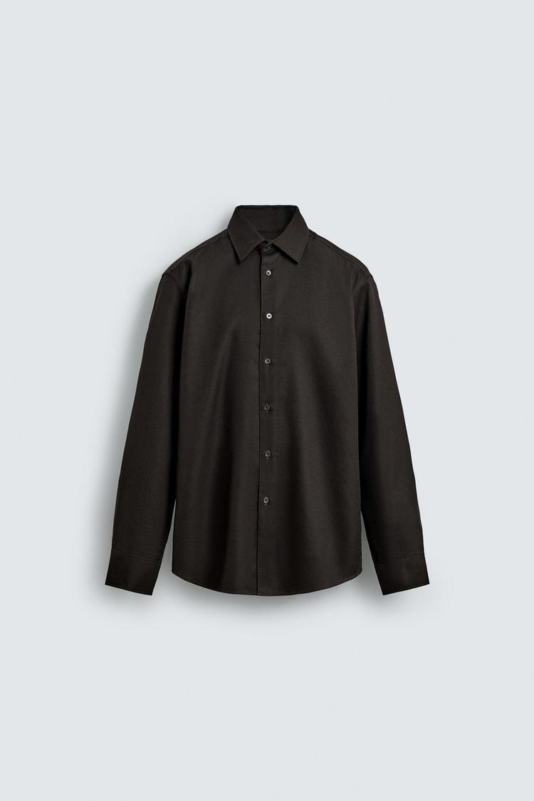 ZARA EASY CARE TEXTURED SHIRT
