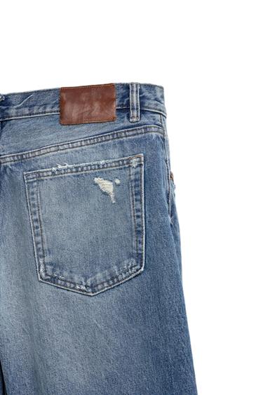 JEANS STRAIGHT FIT - Azul de Zara