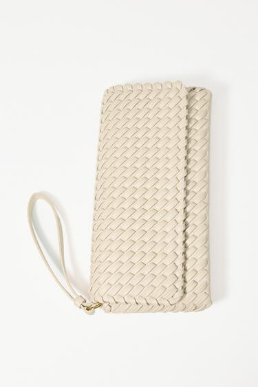 Zara WOVEN BAG - Ecru