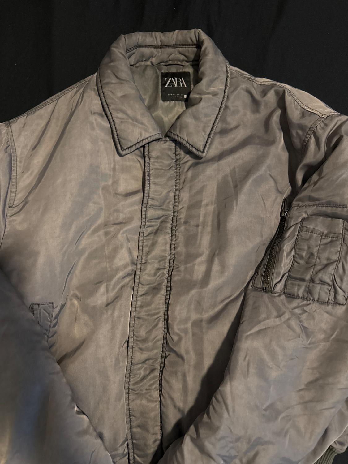 QUILTED BOMBER JACKET - Image 3