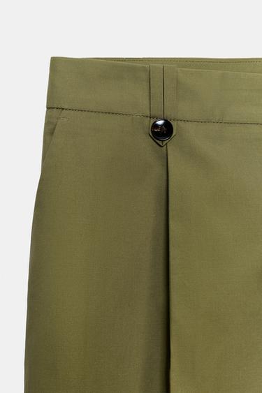 PANTALON CHINO DROIT - Kaki de Zara - Image 11