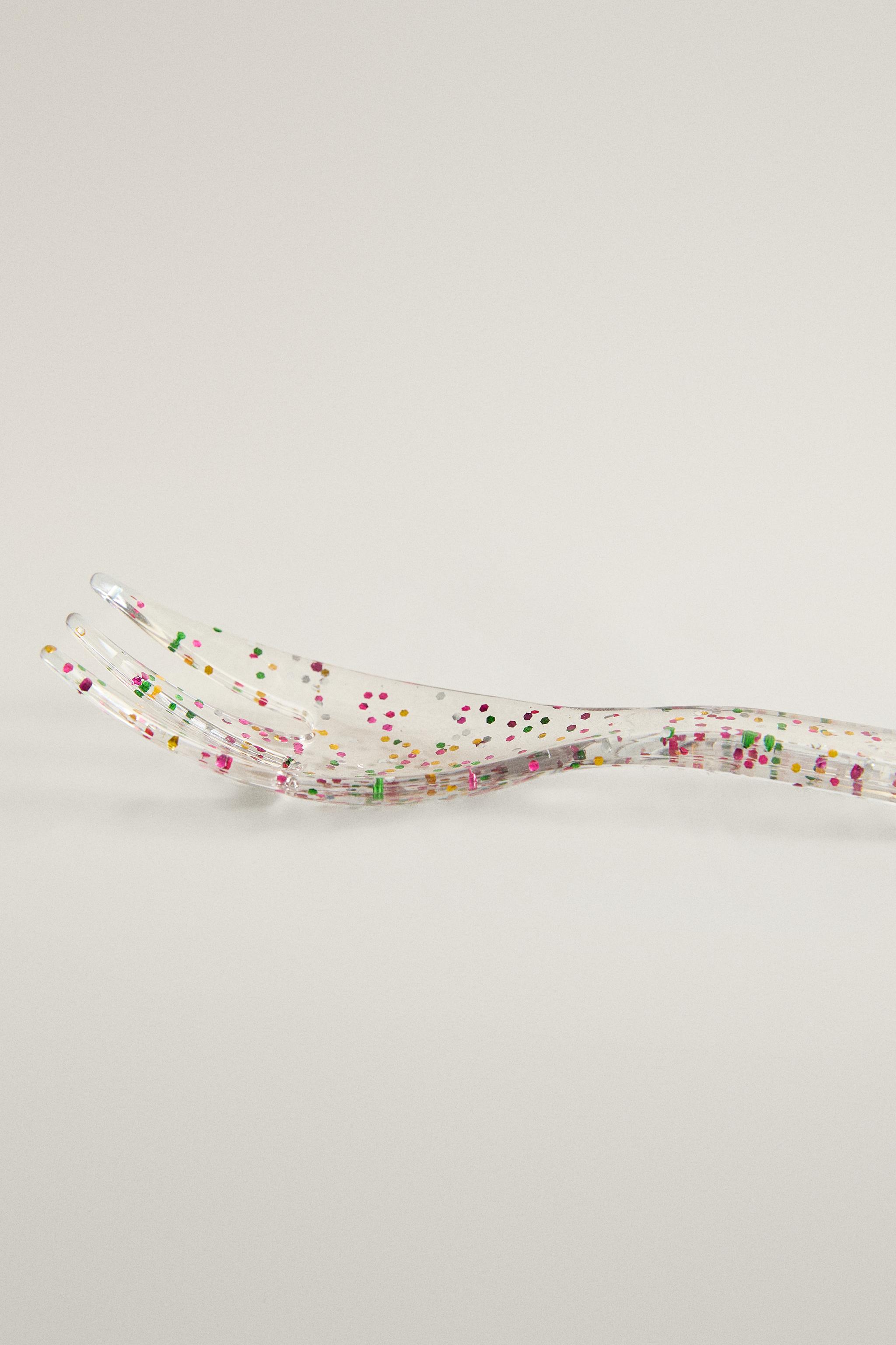 KIDS' TRITAN™ GLITTER FORK