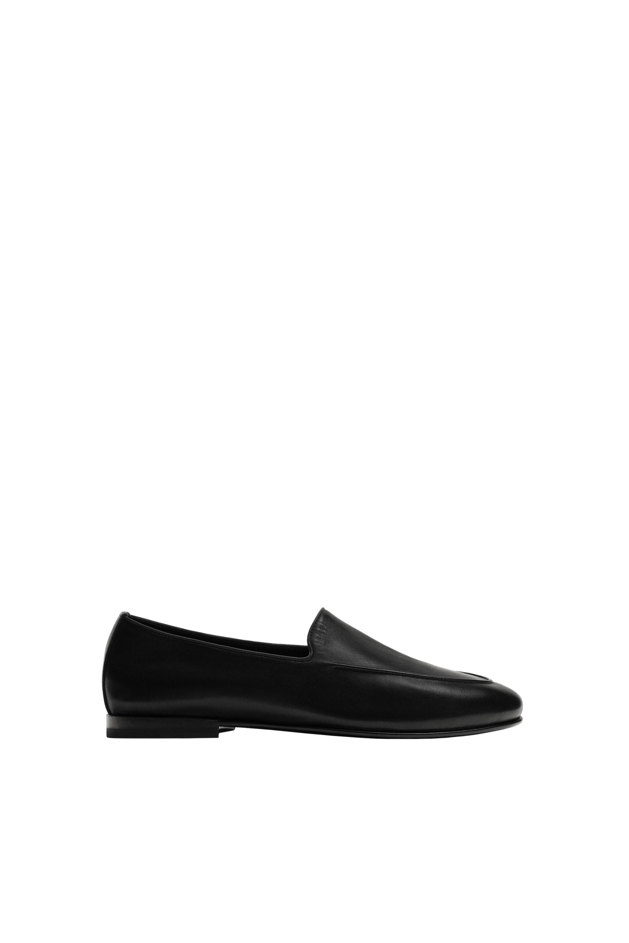 レザーローファー - ブルー | ZARA Japan / 日本