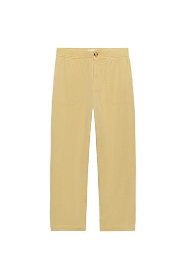 ELASTIC WAIST TROUSERS