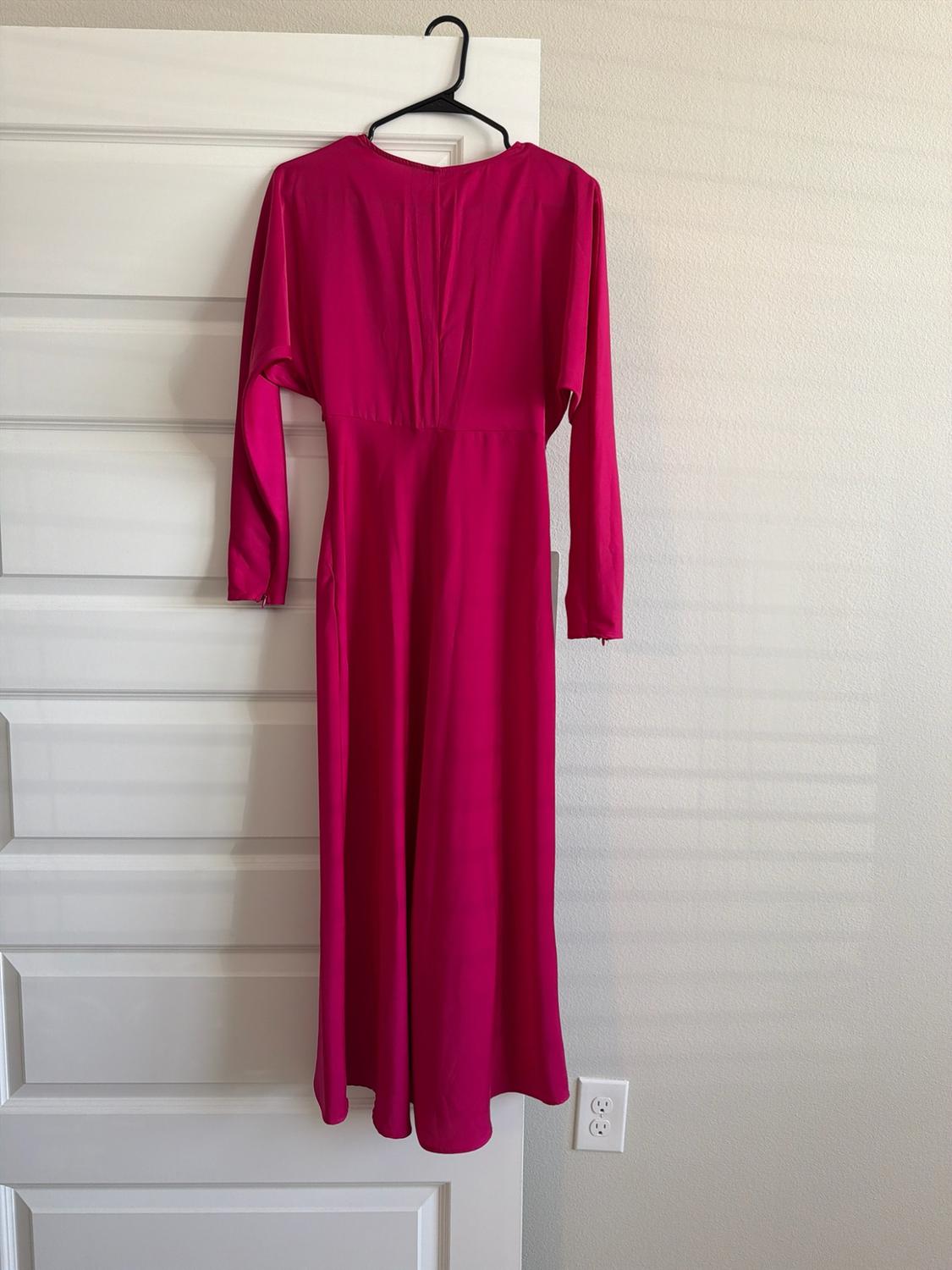 VESTIDO MIDI SATINADO - Image 4