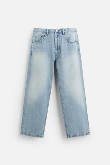 BAGGY FIT JEANS - Light blue by Zara