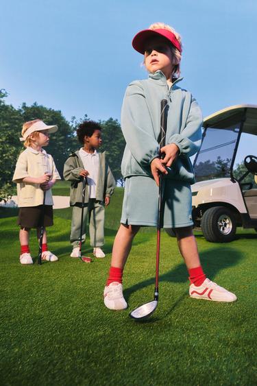 Zara Açık mavi - ETİKETLİ İNTERLOK BERMUDA