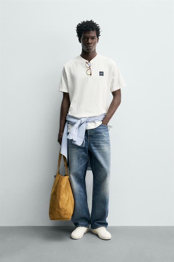 CONTRAST PRINT T-SHIRT from Zara - $39.90