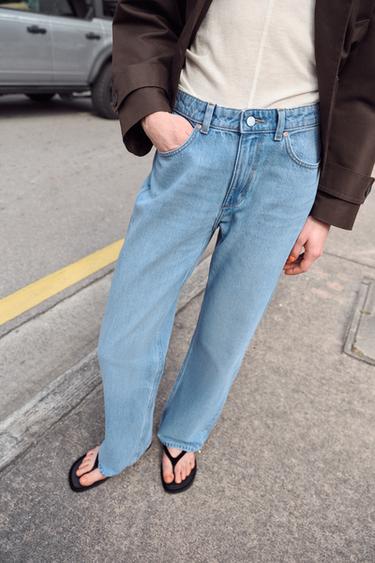 VELVET-EFFECT FLAT SANDALS - Black by Zara - Image 0