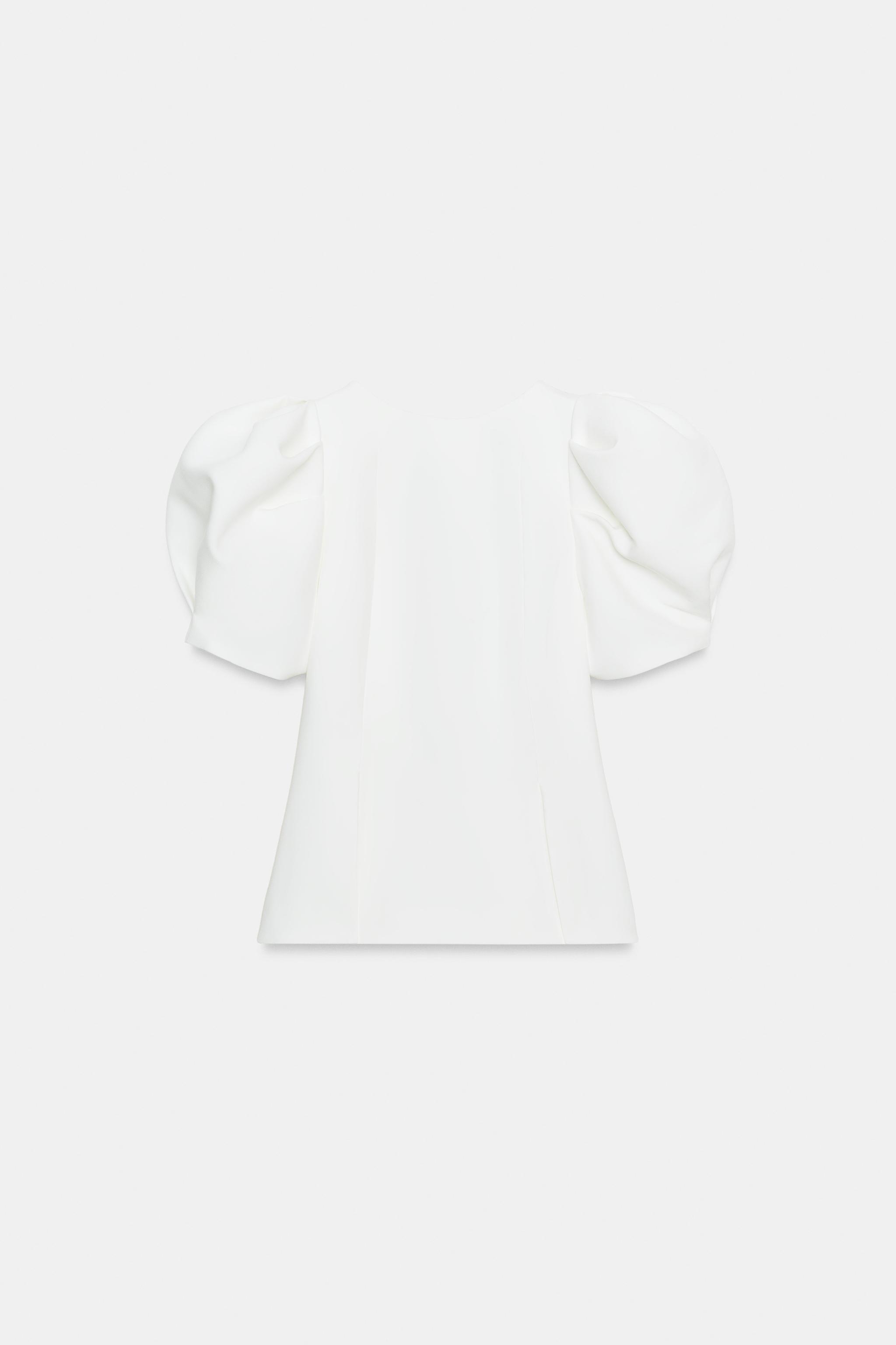 BALLOON SLEEVE TOP