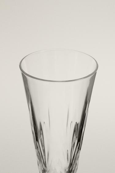 FLÛTE CRISTALLIN TAILLÉE - Transparent de Zara - Image 1