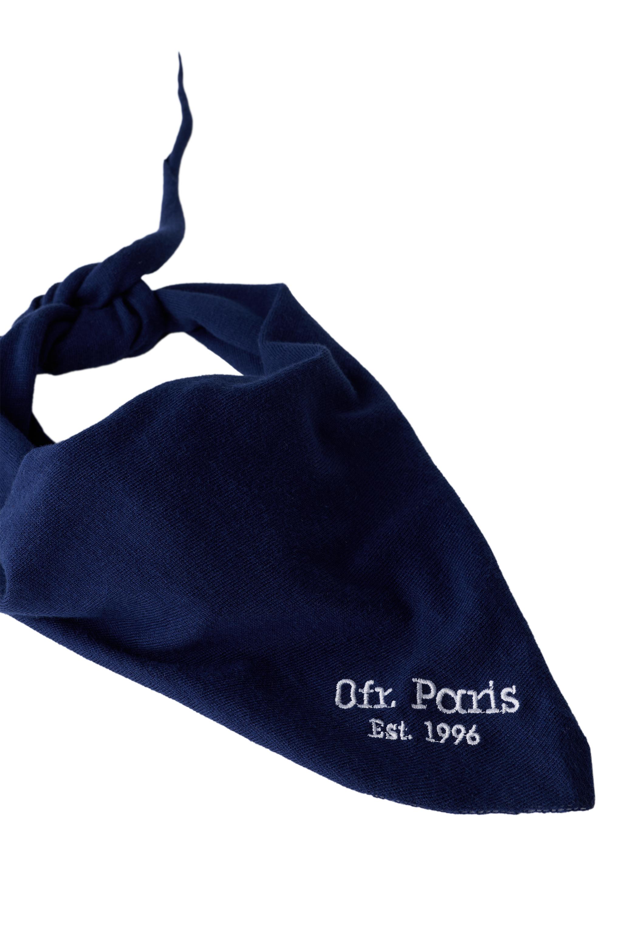 EMBROIDERED TEXT SCARF 0FR. PARIS X ZARA