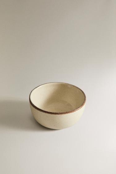 BOL APÉRITIF GRÈS - Écru clair de Zara - Image 1